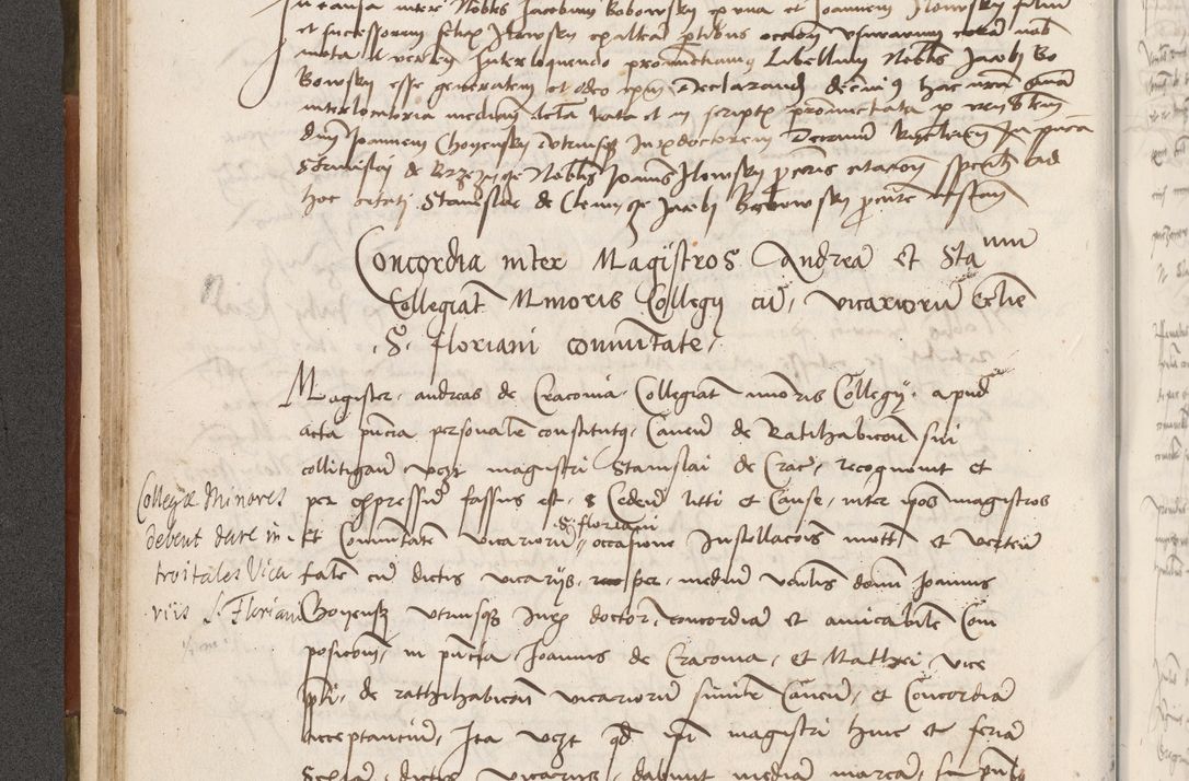 Zdjęcie nr 103 dla obiektu archiwalnego: Volumen II - um actorum episcopalium Joannis Konarski, episcopi Cracoviensis annorum sequentium: 1515, 1516, 1517, 1518, 1519, quorum indicem in dine huius voluminis videre est.