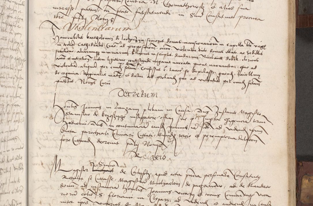 Zdjęcie nr 96 dla obiektu archiwalnego: Volumen II - um actorum episcopalium Joannis Konarski, episcopi Cracoviensis annorum sequentium: 1515, 1516, 1517, 1518, 1519, quorum indicem in dine huius voluminis videre est.