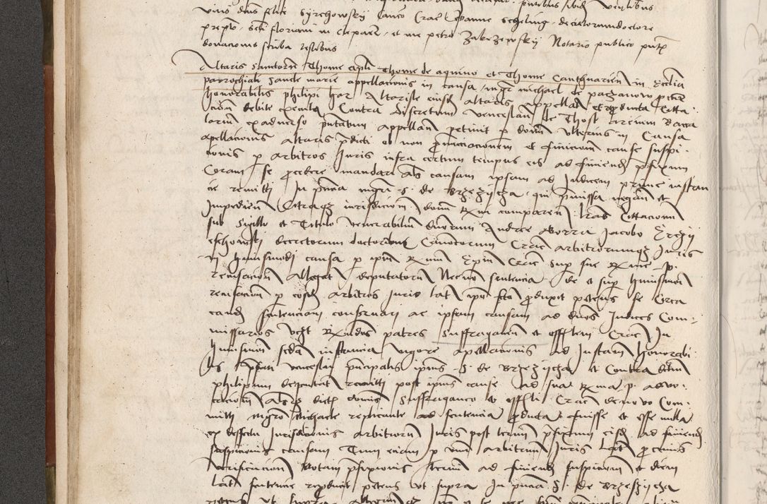 Zdjęcie nr 89 dla obiektu archiwalnego: Volumen II - um actorum episcopalium Joannis Konarski, episcopi Cracoviensis annorum sequentium: 1515, 1516, 1517, 1518, 1519, quorum indicem in dine huius voluminis videre est.