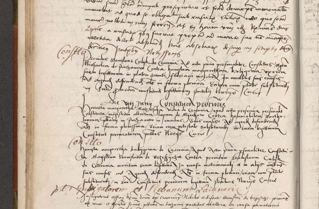 Zdjęcie nr 83 dla obiektu archiwalnego: Volumen II - um actorum episcopalium Joannis Konarski, episcopi Cracoviensis annorum sequentium: 1515, 1516, 1517, 1518, 1519, quorum indicem in dine huius voluminis videre est.