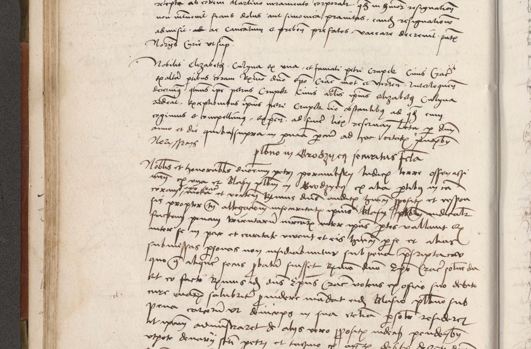 Zdjęcie nr 79 dla obiektu archiwalnego: Volumen II - um actorum episcopalium Joannis Konarski, episcopi Cracoviensis annorum sequentium: 1515, 1516, 1517, 1518, 1519, quorum indicem in dine huius voluminis videre est.
