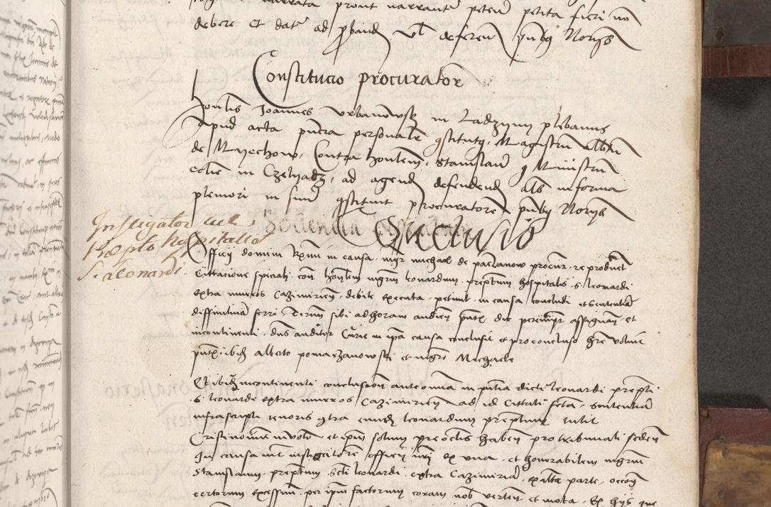 Zdjęcie nr 76 dla obiektu archiwalnego: Volumen II - um actorum episcopalium Joannis Konarski, episcopi Cracoviensis annorum sequentium: 1515, 1516, 1517, 1518, 1519, quorum indicem in dine huius voluminis videre est.