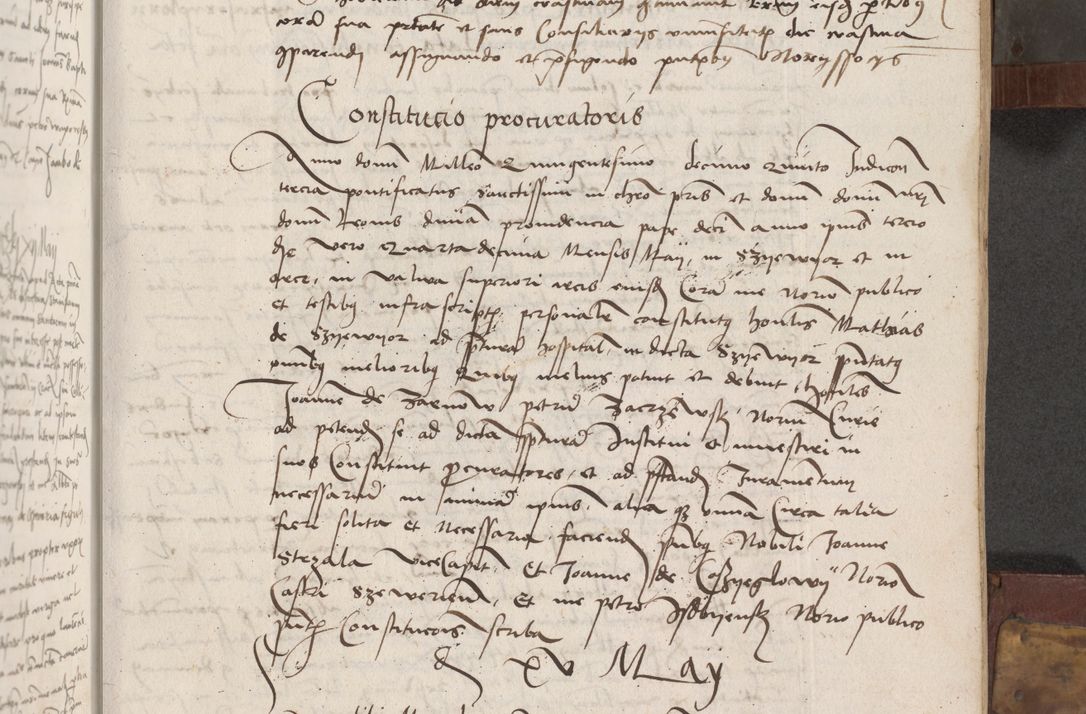 Zdjęcie nr 72 dla obiektu archiwalnego: Volumen II - um actorum episcopalium Joannis Konarski, episcopi Cracoviensis annorum sequentium: 1515, 1516, 1517, 1518, 1519, quorum indicem in dine huius voluminis videre est.