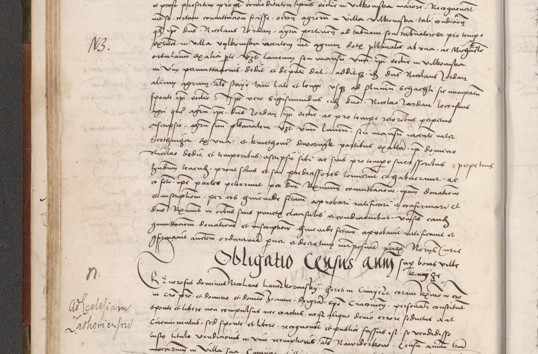 Zdjęcie nr 69 dla obiektu archiwalnego: Volumen II - um actorum episcopalium Joannis Konarski, episcopi Cracoviensis annorum sequentium: 1515, 1516, 1517, 1518, 1519, quorum indicem in dine huius voluminis videre est.