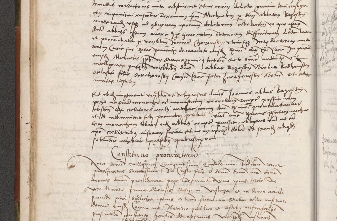 Zdjęcie nr 63 dla obiektu archiwalnego: Volumen II - um actorum episcopalium Joannis Konarski, episcopi Cracoviensis annorum sequentium: 1515, 1516, 1517, 1518, 1519, quorum indicem in dine huius voluminis videre est.