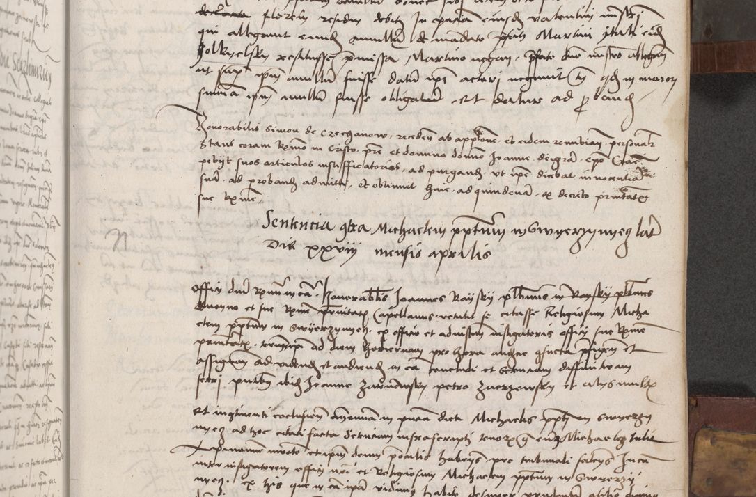Zdjęcie nr 62 dla obiektu archiwalnego: Volumen II - um actorum episcopalium Joannis Konarski, episcopi Cracoviensis annorum sequentium: 1515, 1516, 1517, 1518, 1519, quorum indicem in dine huius voluminis videre est.