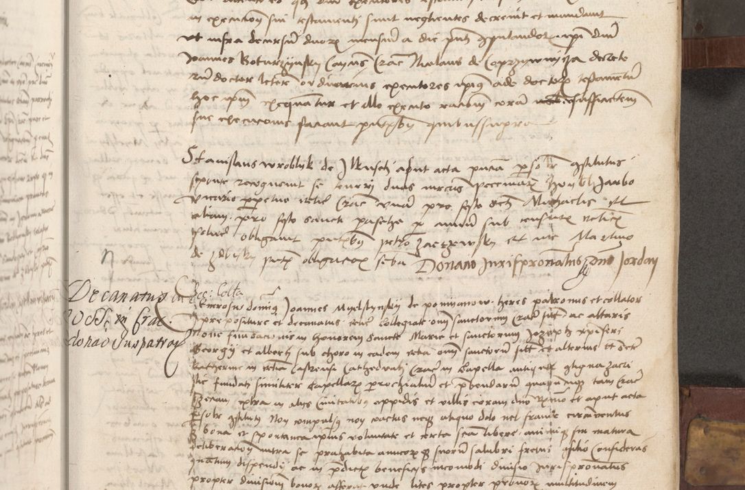 Zdjęcie nr 56 dla obiektu archiwalnego: Volumen II - um actorum episcopalium Joannis Konarski, episcopi Cracoviensis annorum sequentium: 1515, 1516, 1517, 1518, 1519, quorum indicem in dine huius voluminis videre est.