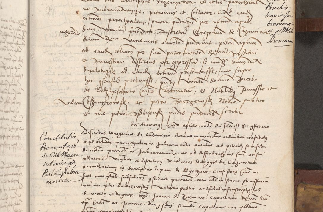 Zdjęcie nr 60 dla obiektu archiwalnego: Volumen II - um actorum episcopalium Joannis Konarski, episcopi Cracoviensis annorum sequentium: 1515, 1516, 1517, 1518, 1519, quorum indicem in dine huius voluminis videre est.