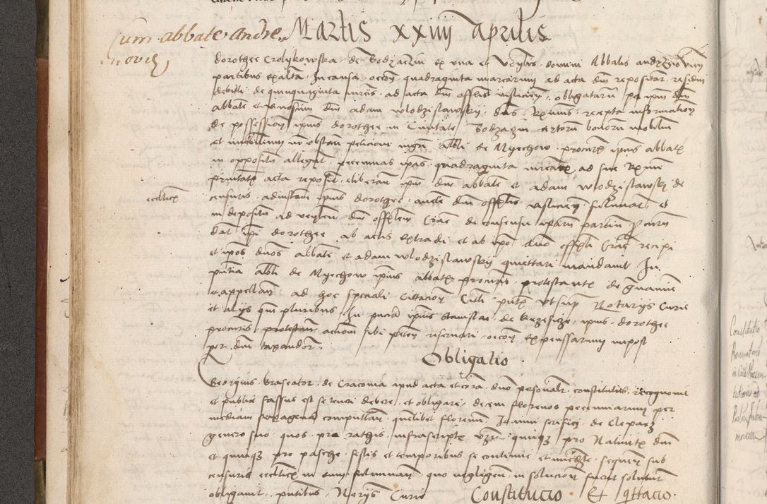 Zdjęcie nr 59 dla obiektu archiwalnego: Volumen II - um actorum episcopalium Joannis Konarski, episcopi Cracoviensis annorum sequentium: 1515, 1516, 1517, 1518, 1519, quorum indicem in dine huius voluminis videre est.