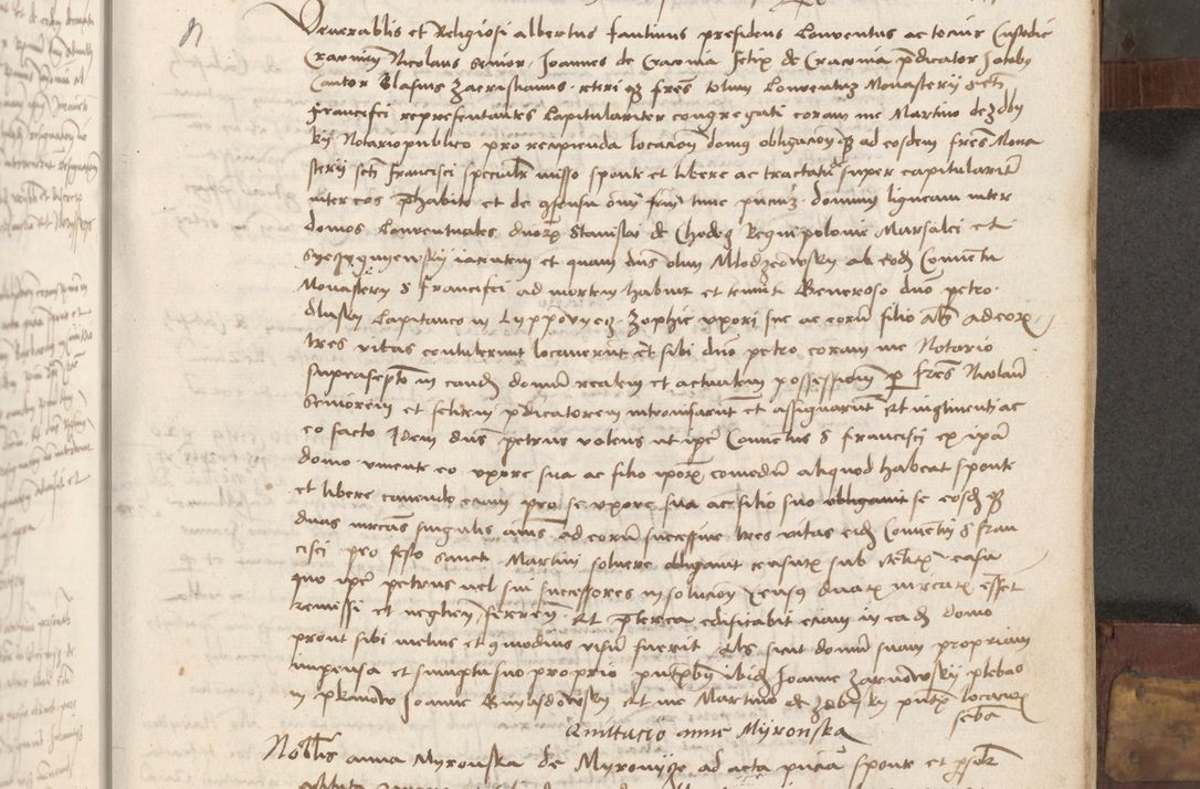 Zdjęcie nr 52 dla obiektu archiwalnego: Volumen II - um actorum episcopalium Joannis Konarski, episcopi Cracoviensis annorum sequentium: 1515, 1516, 1517, 1518, 1519, quorum indicem in dine huius voluminis videre est.