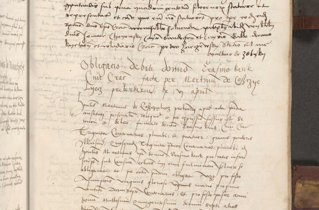 Zdjęcie nr 50 dla obiektu archiwalnego: Volumen II - um actorum episcopalium Joannis Konarski, episcopi Cracoviensis annorum sequentium: 1515, 1516, 1517, 1518, 1519, quorum indicem in dine huius voluminis videre est.