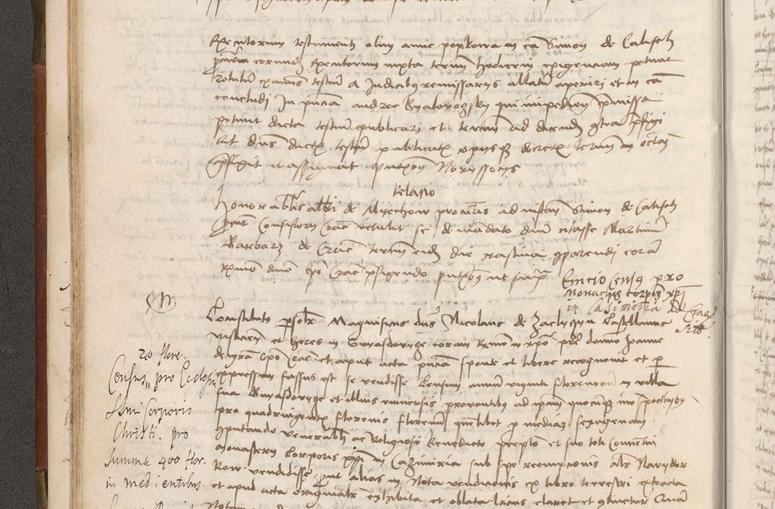 Zdjęcie nr 53 dla obiektu archiwalnego: Volumen II - um actorum episcopalium Joannis Konarski, episcopi Cracoviensis annorum sequentium: 1515, 1516, 1517, 1518, 1519, quorum indicem in dine huius voluminis videre est.