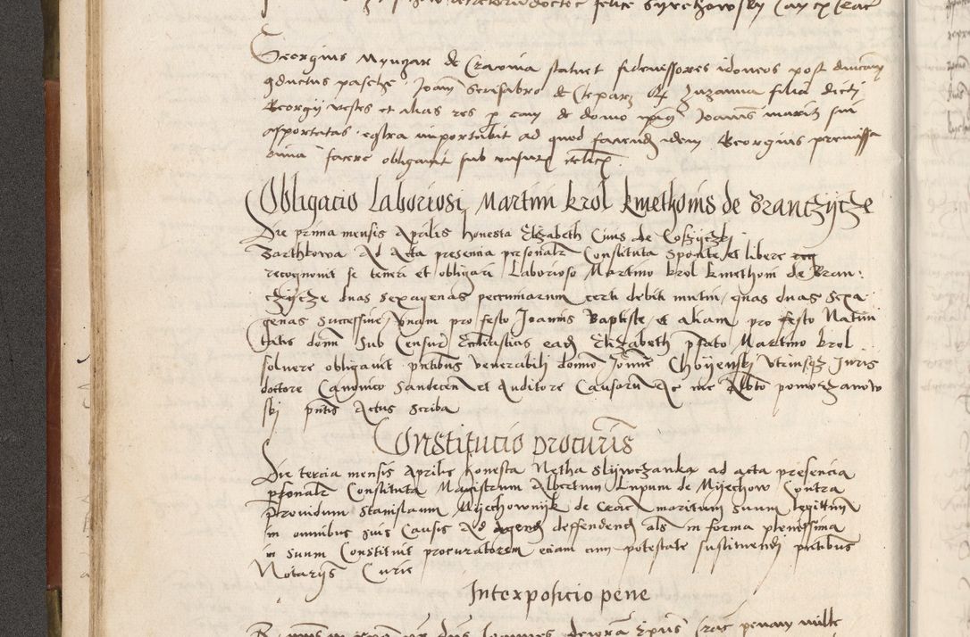 Zdjęcie nr 49 dla obiektu archiwalnego: Volumen II - um actorum episcopalium Joannis Konarski, episcopi Cracoviensis annorum sequentium: 1515, 1516, 1517, 1518, 1519, quorum indicem in dine huius voluminis videre est.