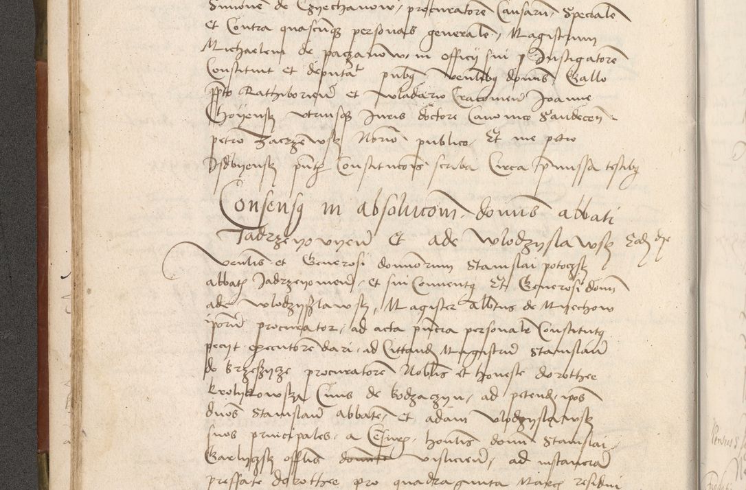 Zdjęcie nr 45 dla obiektu archiwalnego: Volumen II - um actorum episcopalium Joannis Konarski, episcopi Cracoviensis annorum sequentium: 1515, 1516, 1517, 1518, 1519, quorum indicem in dine huius voluminis videre est.