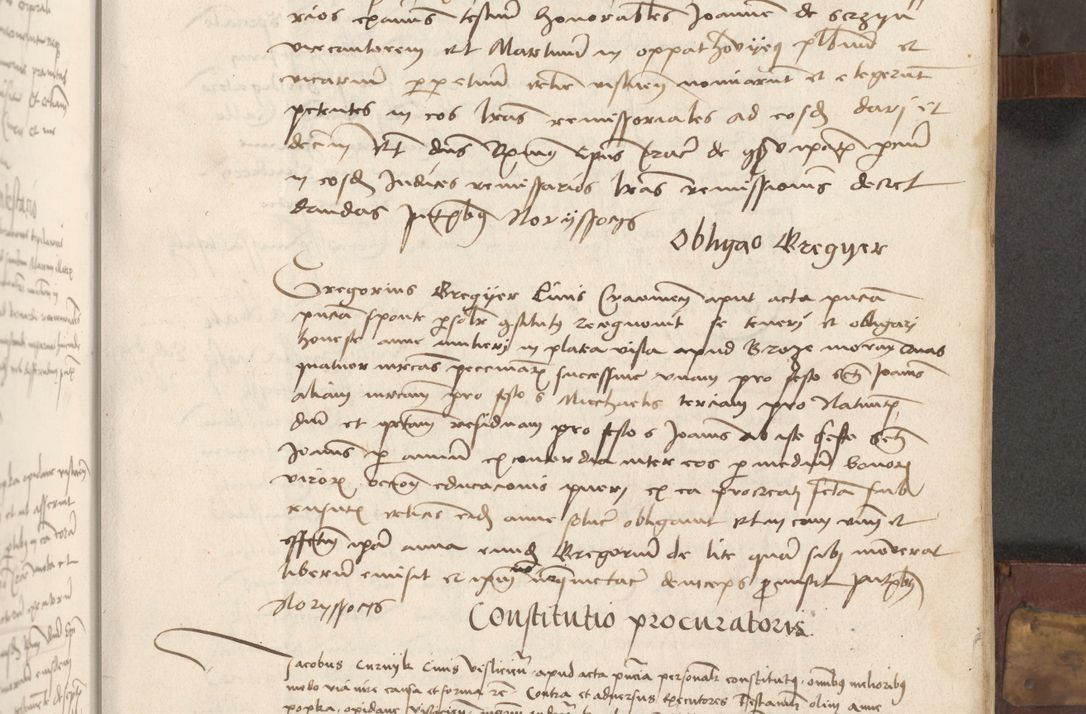 Zdjęcie nr 44 dla obiektu archiwalnego: Volumen II - um actorum episcopalium Joannis Konarski, episcopi Cracoviensis annorum sequentium: 1515, 1516, 1517, 1518, 1519, quorum indicem in dine huius voluminis videre est.