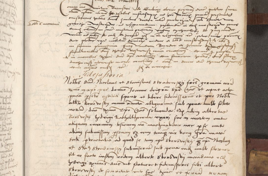 Zdjęcie nr 38 dla obiektu archiwalnego: Volumen II - um actorum episcopalium Joannis Konarski, episcopi Cracoviensis annorum sequentium: 1515, 1516, 1517, 1518, 1519, quorum indicem in dine huius voluminis videre est.
