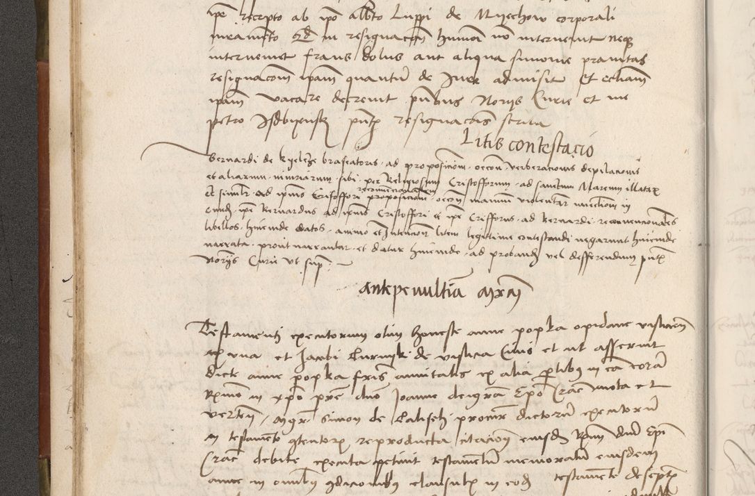 Zdjęcie nr 43 dla obiektu archiwalnego: Volumen II - um actorum episcopalium Joannis Konarski, episcopi Cracoviensis annorum sequentium: 1515, 1516, 1517, 1518, 1519, quorum indicem in dine huius voluminis videre est.
