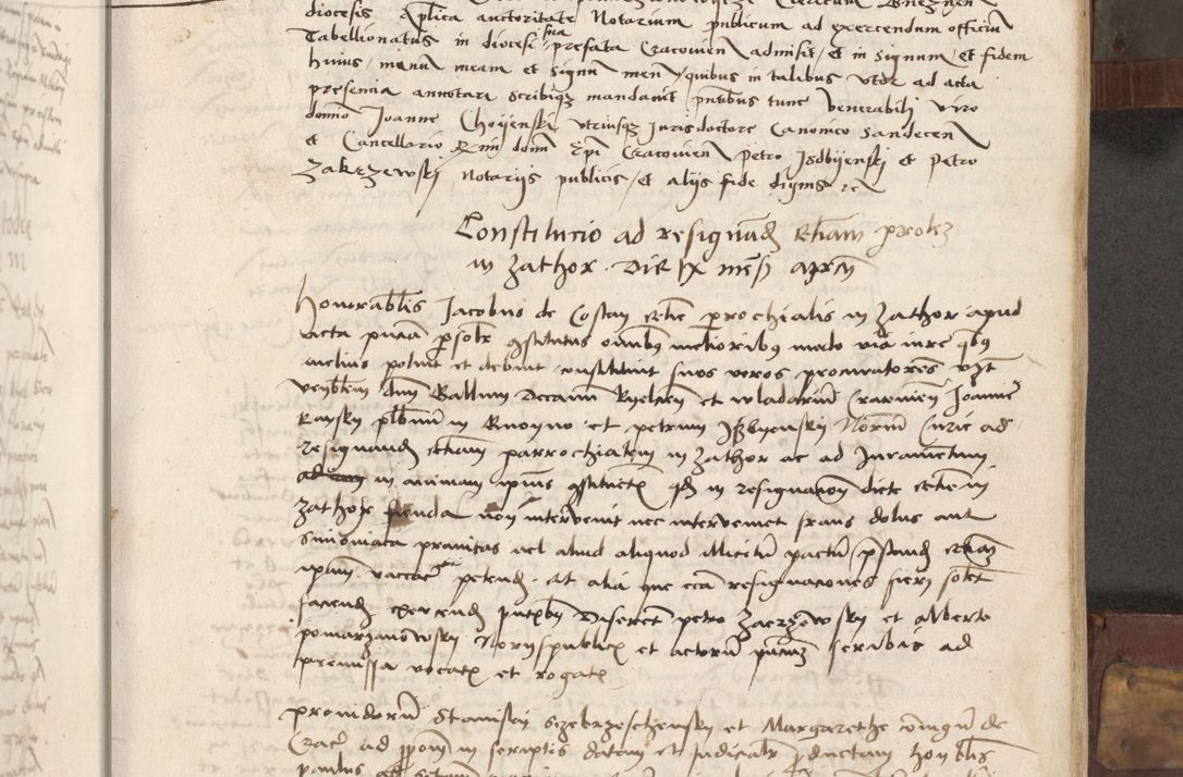 Zdjęcie nr 36 dla obiektu archiwalnego: Volumen II - um actorum episcopalium Joannis Konarski, episcopi Cracoviensis annorum sequentium: 1515, 1516, 1517, 1518, 1519, quorum indicem in dine huius voluminis videre est.