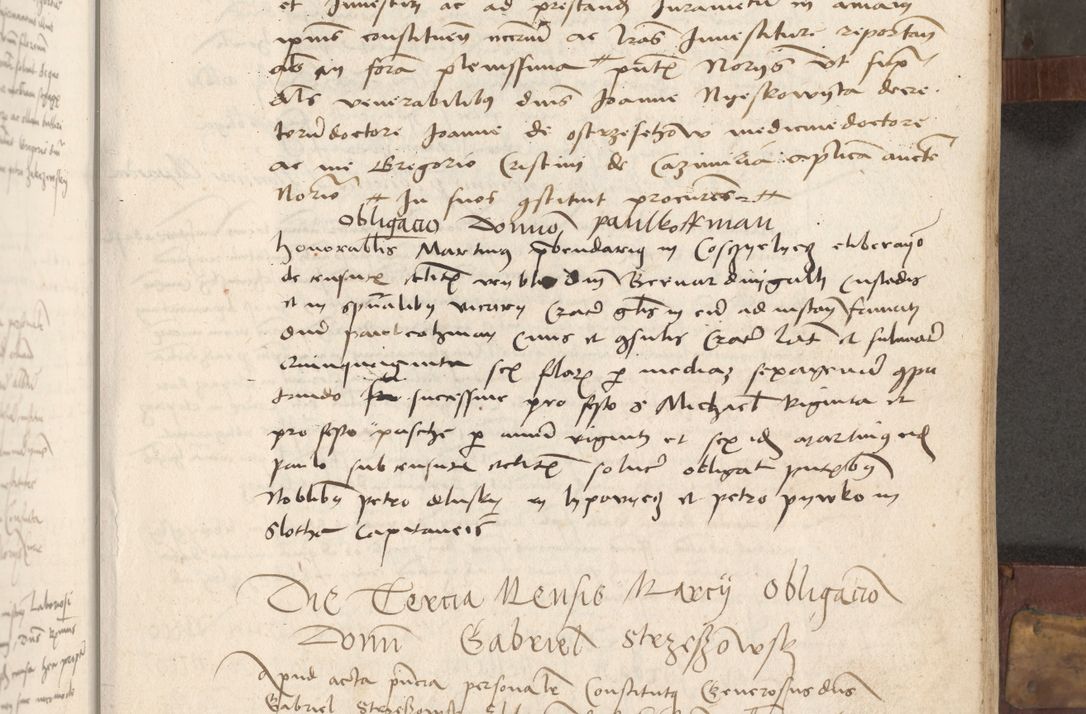 Zdjęcie nr 26 dla obiektu archiwalnego: Volumen II - um actorum episcopalium Joannis Konarski, episcopi Cracoviensis annorum sequentium: 1515, 1516, 1517, 1518, 1519, quorum indicem in dine huius voluminis videre est.