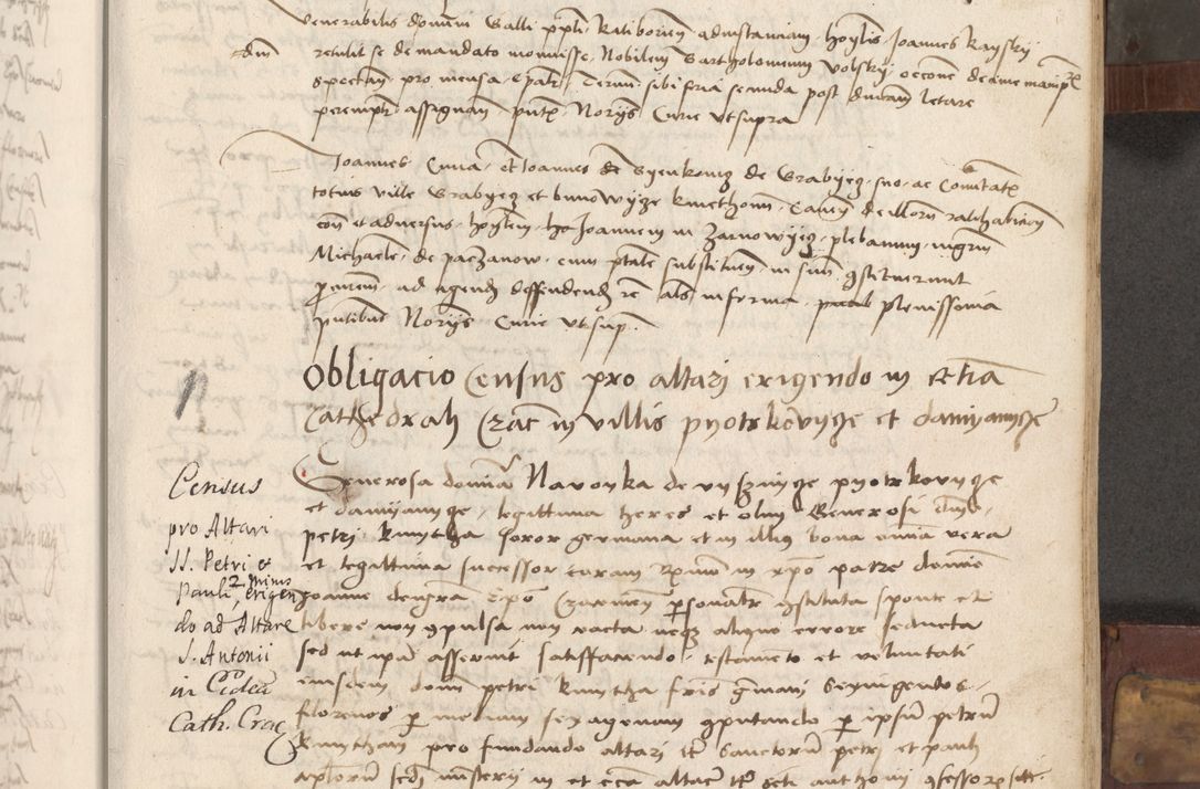 Zdjęcie nr 30 dla obiektu archiwalnego: Volumen II - um actorum episcopalium Joannis Konarski, episcopi Cracoviensis annorum sequentium: 1515, 1516, 1517, 1518, 1519, quorum indicem in dine huius voluminis videre est.