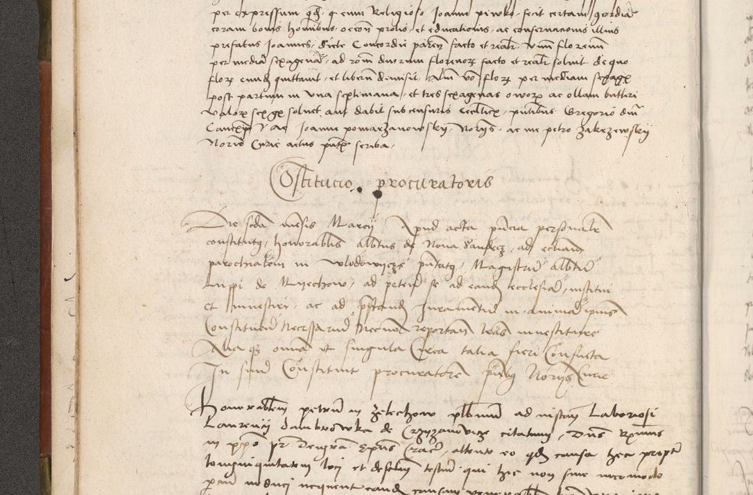 Zdjęcie nr 25 dla obiektu archiwalnego: Volumen II - um actorum episcopalium Joannis Konarski, episcopi Cracoviensis annorum sequentium: 1515, 1516, 1517, 1518, 1519, quorum indicem in dine huius voluminis videre est.