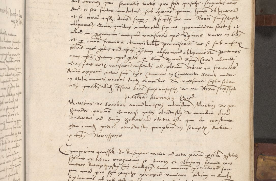 Zdjęcie nr 22 dla obiektu archiwalnego: Volumen II - um actorum episcopalium Joannis Konarski, episcopi Cracoviensis annorum sequentium: 1515, 1516, 1517, 1518, 1519, quorum indicem in dine huius voluminis videre est.