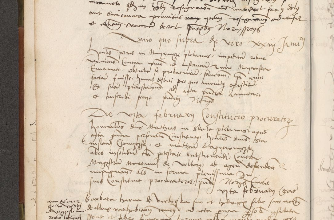 Zdjęcie nr 15 dla obiektu archiwalnego: Volumen II - um actorum episcopalium Joannis Konarski, episcopi Cracoviensis annorum sequentium: 1515, 1516, 1517, 1518, 1519, quorum indicem in dine huius voluminis videre est.