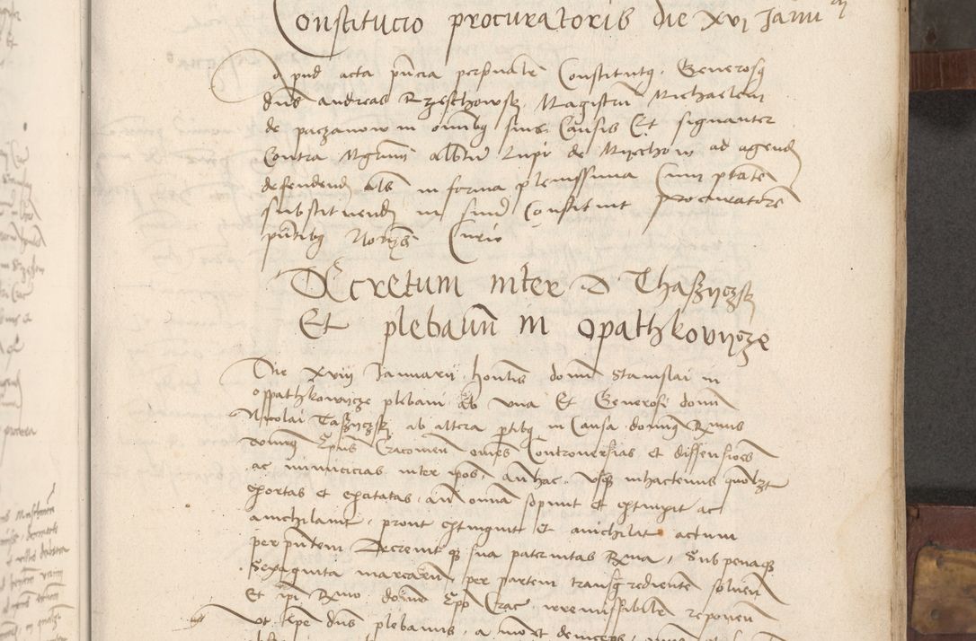 Zdjęcie nr 12 dla obiektu archiwalnego: Volumen II - um actorum episcopalium Joannis Konarski, episcopi Cracoviensis annorum sequentium: 1515, 1516, 1517, 1518, 1519, quorum indicem in dine huius voluminis videre est.
