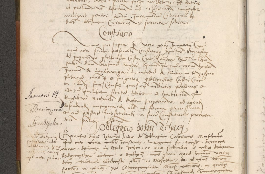 Zdjęcie nr 11 dla obiektu archiwalnego: Volumen II - um actorum episcopalium Joannis Konarski, episcopi Cracoviensis annorum sequentium: 1515, 1516, 1517, 1518, 1519, quorum indicem in dine huius voluminis videre est.