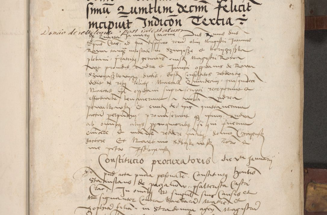 Zdjęcie nr 8 dla obiektu archiwalnego: Volumen II - um actorum episcopalium Joannis Konarski, episcopi Cracoviensis annorum sequentium: 1515, 1516, 1517, 1518, 1519, quorum indicem in dine huius voluminis videre est.