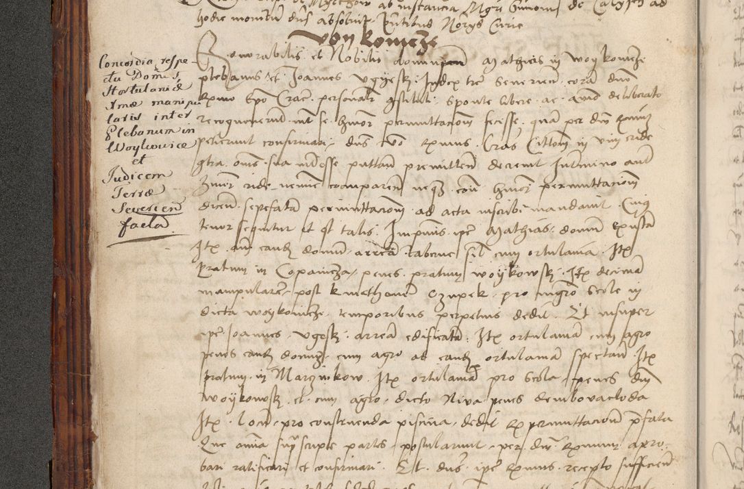 Zdjęcie nr 15 dla obiektu archiwalnego: Volumen III actorum episcopalium R.R.  Joannis Konarski episcopi Cracoviensis ex annis 18 I 1520-27 III 1524