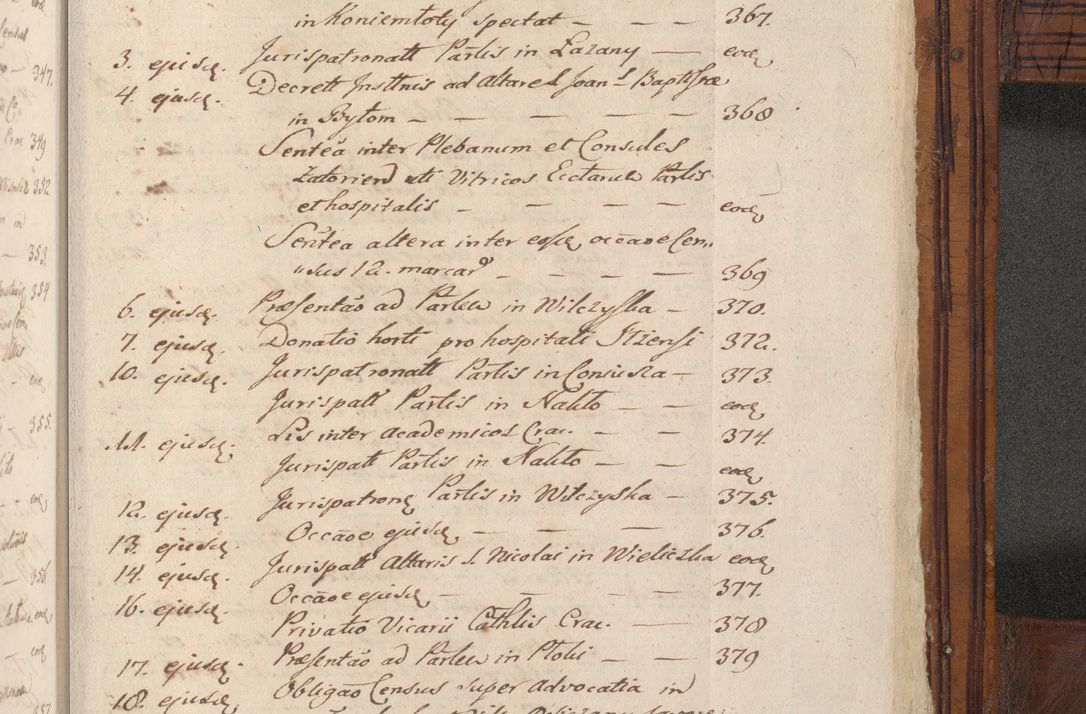 Zdjęcie nr 1119 dla obiektu archiwalnego: Volumen III actorum episcopalium R.R.  Joannis Konarski episcopi Cracoviensis ex annis 18 I 1520-27 III 1524