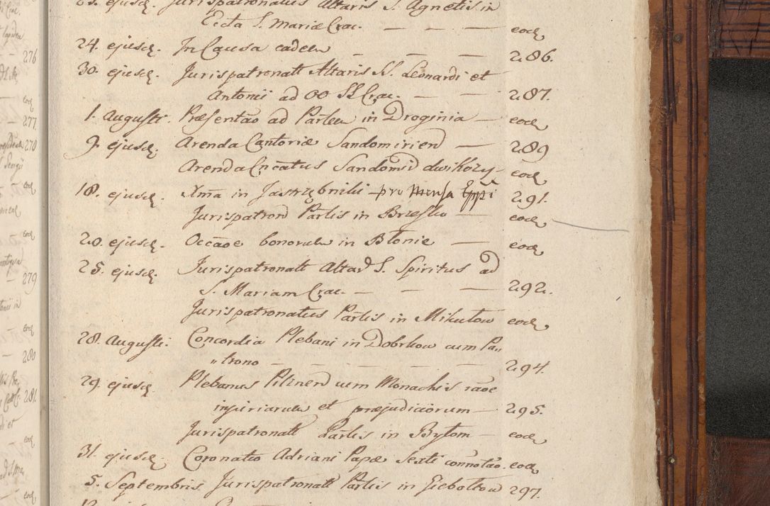 Zdjęcie nr 1115 dla obiektu archiwalnego: Volumen III actorum episcopalium R.R.  Joannis Konarski episcopi Cracoviensis ex annis 18 I 1520-27 III 1524