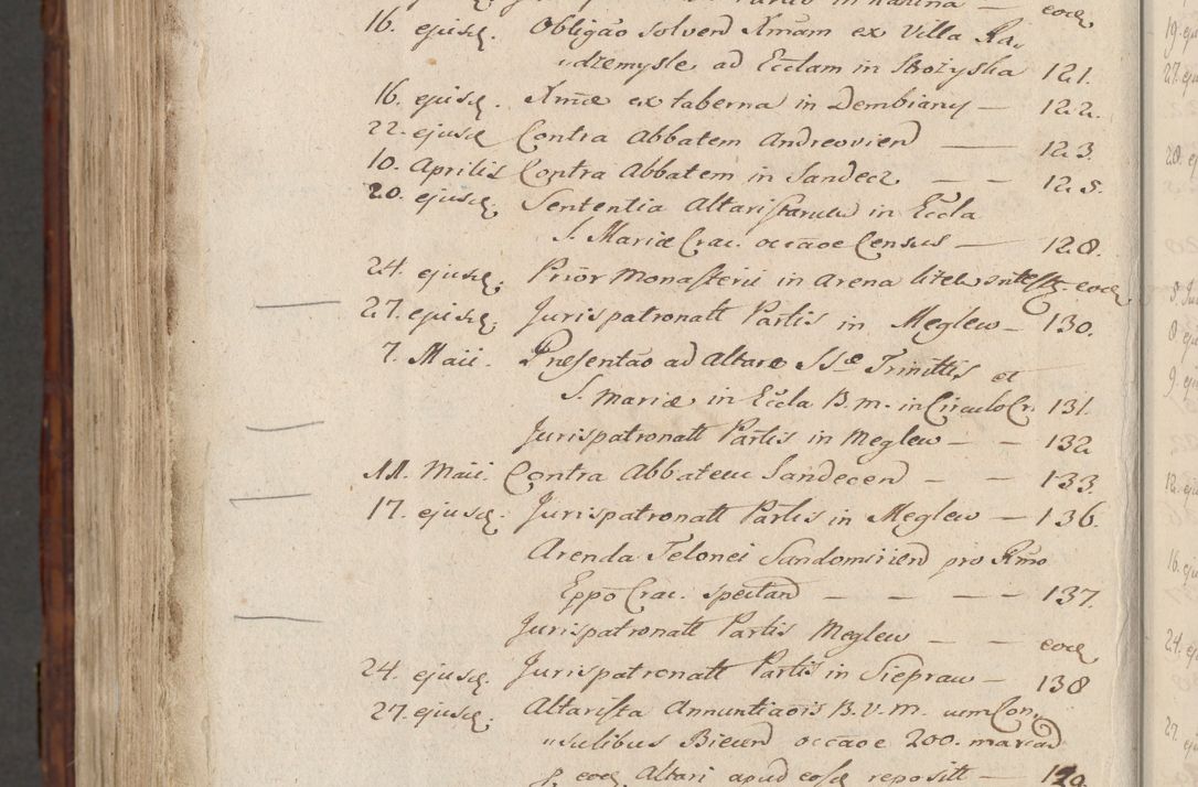 Zdjęcie nr 1108 dla obiektu archiwalnego: Volumen III actorum episcopalium R.R.  Joannis Konarski episcopi Cracoviensis ex annis 18 I 1520-27 III 1524