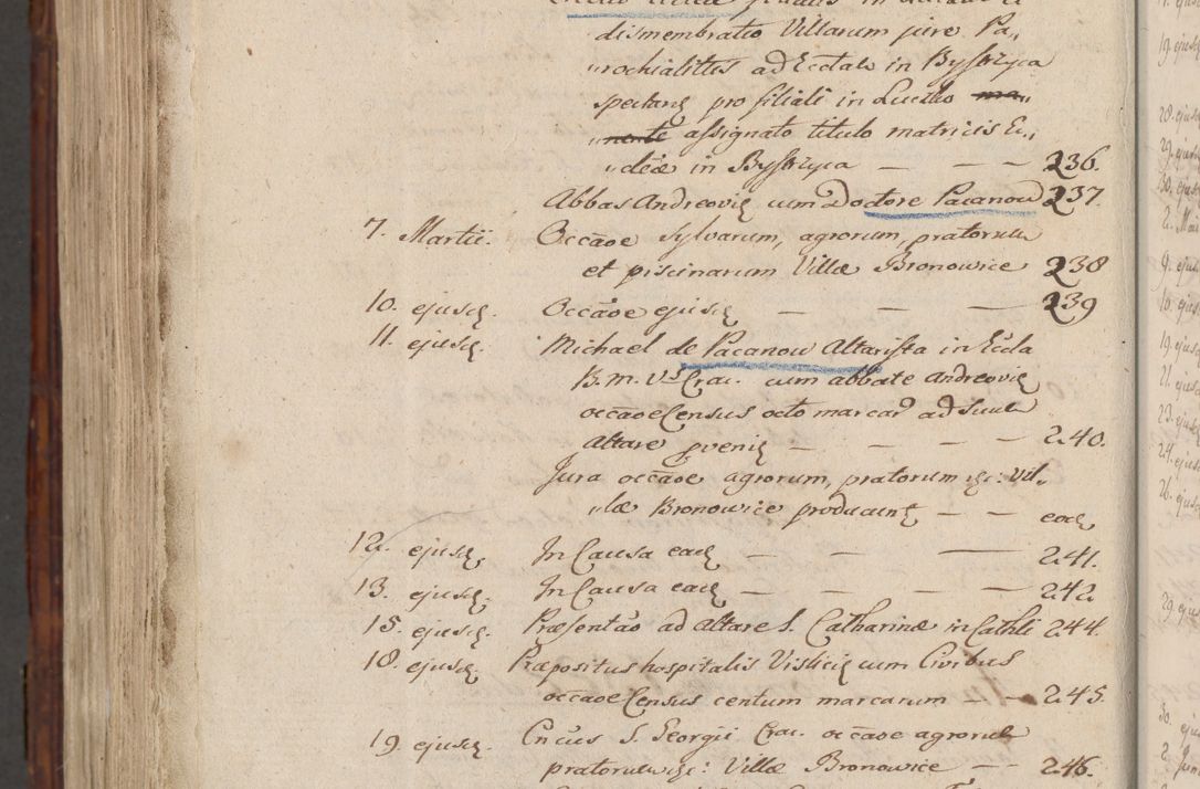 Zdjęcie nr 1112 dla obiektu archiwalnego: Volumen III actorum episcopalium R.R.  Joannis Konarski episcopi Cracoviensis ex annis 18 I 1520-27 III 1524