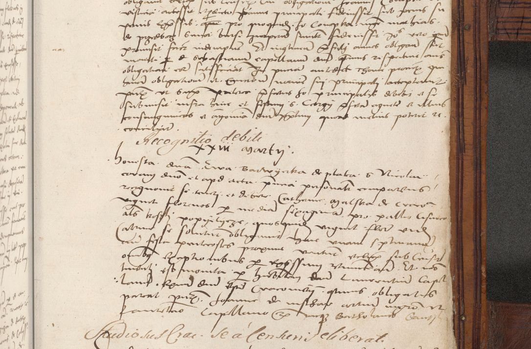 Zdjęcie nr 1103 dla obiektu archiwalnego: Volumen III actorum episcopalium R.R.  Joannis Konarski episcopi Cracoviensis ex annis 18 I 1520-27 III 1524