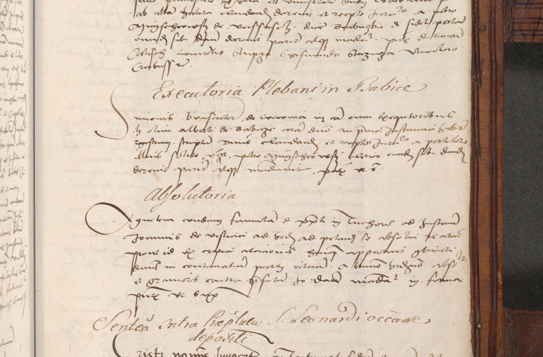 Zdjęcie nr 1101 dla obiektu archiwalnego: Volumen III actorum episcopalium R.R.  Joannis Konarski episcopi Cracoviensis ex annis 18 I 1520-27 III 1524