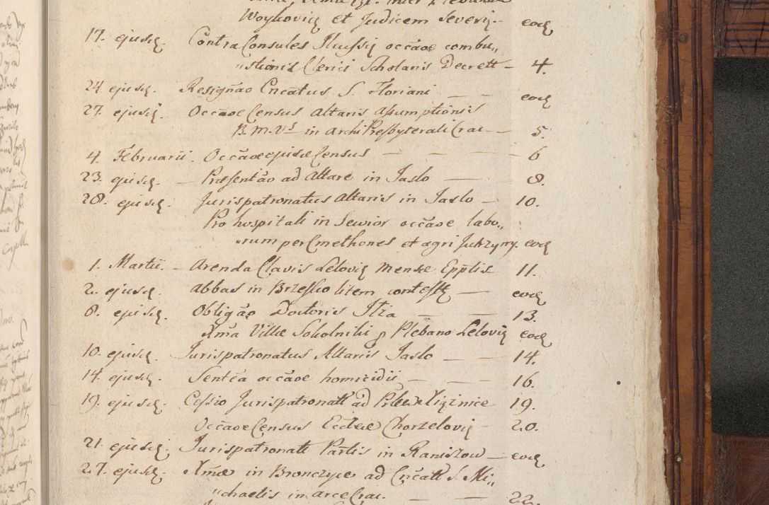 Zdjęcie nr 1105 dla obiektu archiwalnego: Volumen III actorum episcopalium R.R.  Joannis Konarski episcopi Cracoviensis ex annis 18 I 1520-27 III 1524