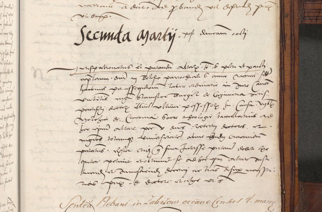 Zdjęcie nr 1093 dla obiektu archiwalnego: Volumen III actorum episcopalium R.R.  Joannis Konarski episcopi Cracoviensis ex annis 18 I 1520-27 III 1524