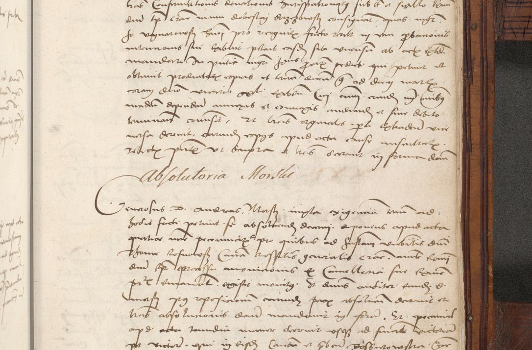 Zdjęcie nr 1089 dla obiektu archiwalnego: Volumen III actorum episcopalium R.R.  Joannis Konarski episcopi Cracoviensis ex annis 18 I 1520-27 III 1524