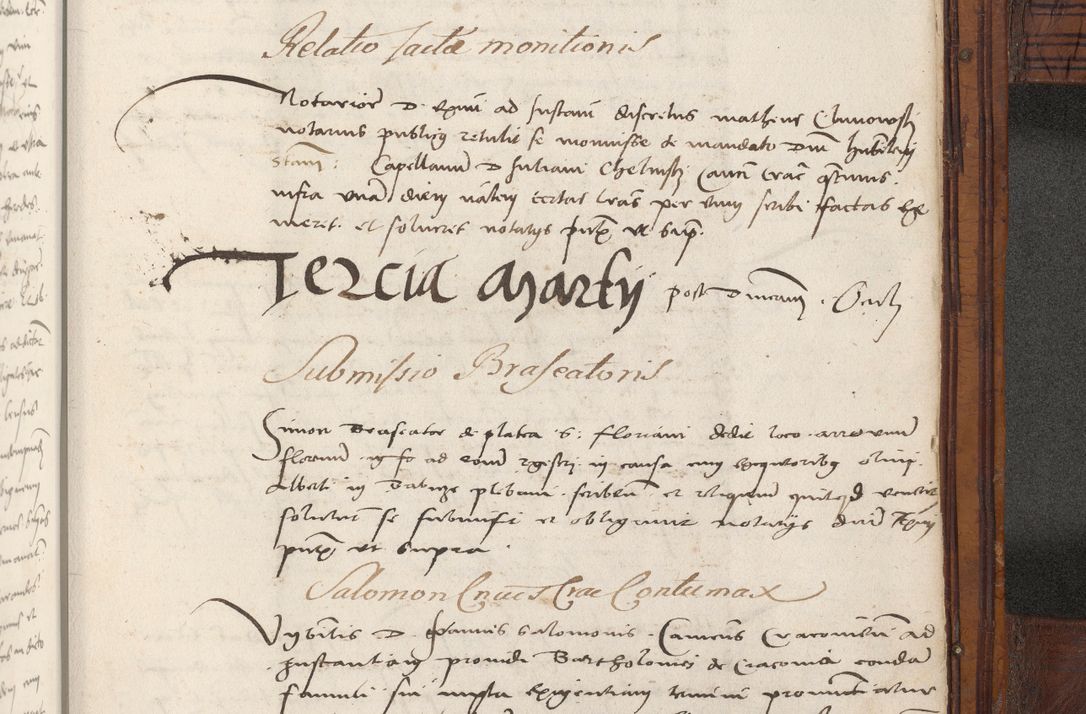 Zdjęcie nr 1095 dla obiektu archiwalnego: Volumen III actorum episcopalium R.R.  Joannis Konarski episcopi Cracoviensis ex annis 18 I 1520-27 III 1524