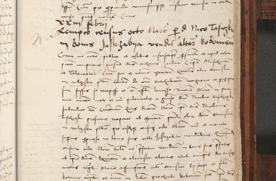 Zdjęcie nr 1081 dla obiektu archiwalnego: Volumen III actorum episcopalium R.R.  Joannis Konarski episcopi Cracoviensis ex annis 18 I 1520-27 III 1524