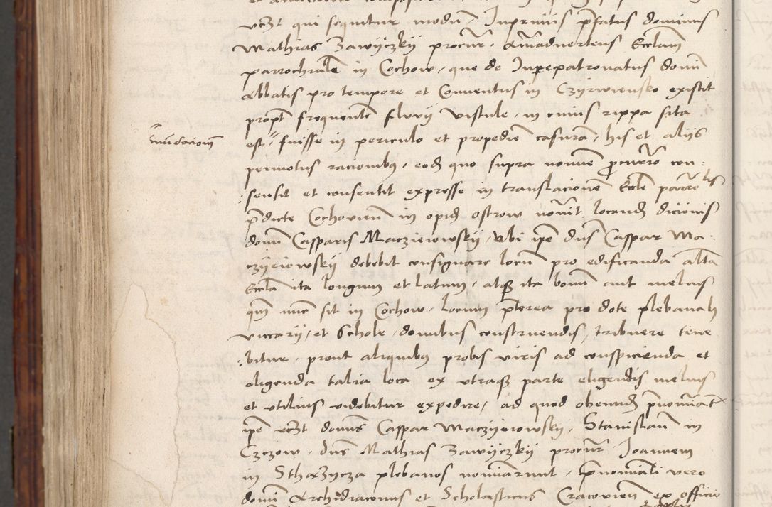 Zdjęcie nr 1076 dla obiektu archiwalnego: Volumen III actorum episcopalium R.R.  Joannis Konarski episcopi Cracoviensis ex annis 18 I 1520-27 III 1524