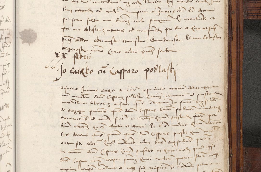 Zdjęcie nr 1073 dla obiektu archiwalnego: Volumen III actorum episcopalium R.R.  Joannis Konarski episcopi Cracoviensis ex annis 18 I 1520-27 III 1524