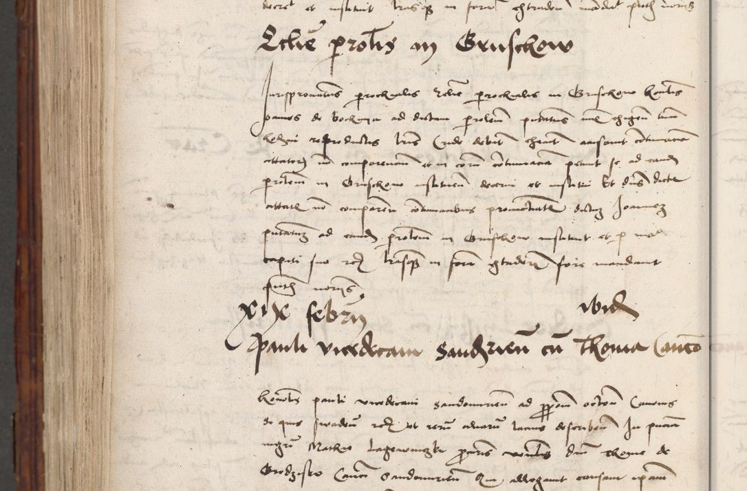 Zdjęcie nr 1070 dla obiektu archiwalnego: Volumen III actorum episcopalium R.R.  Joannis Konarski episcopi Cracoviensis ex annis 18 I 1520-27 III 1524