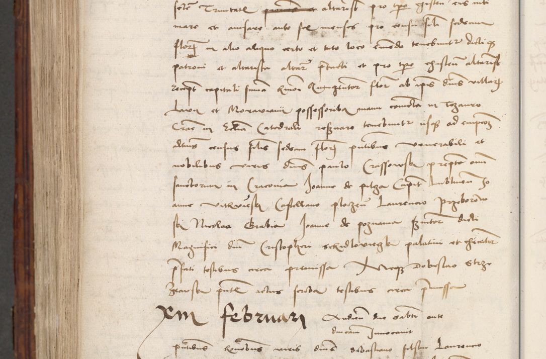 Zdjęcie nr 1062 dla obiektu archiwalnego: Volumen III actorum episcopalium R.R.  Joannis Konarski episcopi Cracoviensis ex annis 18 I 1520-27 III 1524