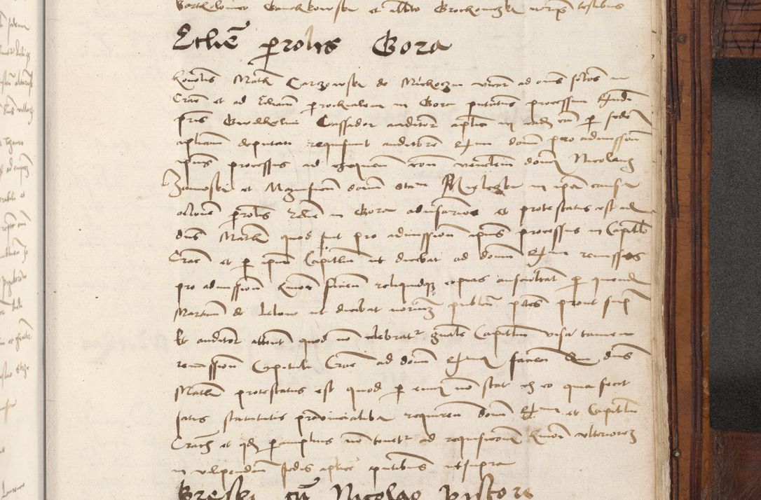 Zdjęcie nr 1063 dla obiektu archiwalnego: Volumen III actorum episcopalium R.R.  Joannis Konarski episcopi Cracoviensis ex annis 18 I 1520-27 III 1524