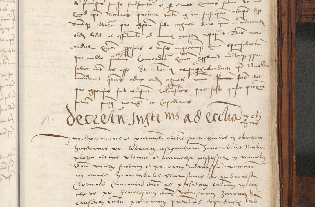 Zdjęcie nr 1051 dla obiektu archiwalnego: Volumen III actorum episcopalium R.R.  Joannis Konarski episcopi Cracoviensis ex annis 18 I 1520-27 III 1524