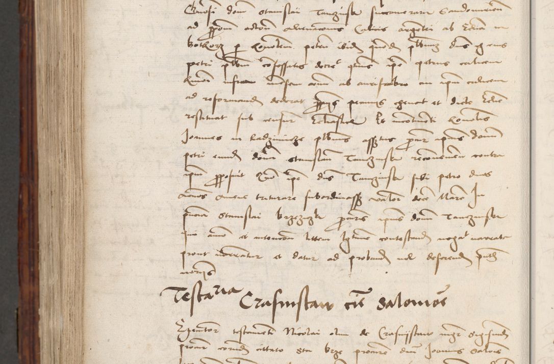 Zdjęcie nr 1054 dla obiektu archiwalnego: Volumen III actorum episcopalium R.R.  Joannis Konarski episcopi Cracoviensis ex annis 18 I 1520-27 III 1524