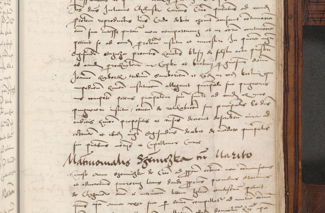 Zdjęcie nr 1047 dla obiektu archiwalnego: Volumen III actorum episcopalium R.R.  Joannis Konarski episcopi Cracoviensis ex annis 18 I 1520-27 III 1524
